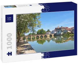 Lais Puzzle - Römische Brücke von Chaves, Portugal - 1.000 Teile