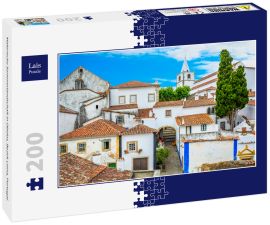 Lais Puzzle - Malerische Sommerlandschaft in Obidos, Bezirk Leiria, Portugal. - 200 Teile