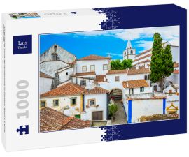 Lais Puzzle - Malerische Sommerlandschaft in Obidos, Bezirk Leiria, Portugal. - 1.000 Teile