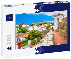 Lais Puzzle - Sommerliche Aussicht in Obidos, Bezirk Leiria, Portugal - 200 Teile