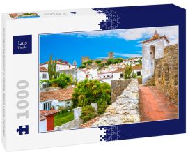 Lais Puzzle - Sommerliche Aussicht in Obidos, Bezirk Leiria, Portugal - 1.000 Teile