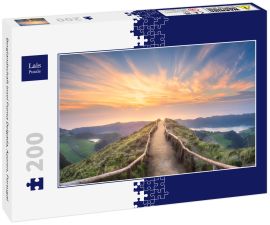 Lais Puzzle - Berglandschaft Insel Ponta Delgada, Azoren, Portugal - 200 Teile