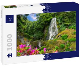 Lais Puzzle - Wasserfall Veu da Noiva, Insel Sao Miguel, Azoren, Portugal - 1.000 Teile