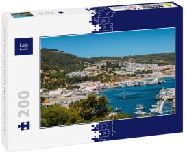 Lais Puzzle - Blick auf Sesimbra, Setubal Portugal an der Atlantikküste - 200 Teile
