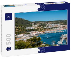 Lais Puzzle - Blick auf Sesimbra, Setubal Portugal an der Atlantikküste - 500 Teile