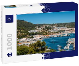 Lais Puzzle - Blick auf Sesimbra, Setubal Portugal an der Atlantikküste - 1.000 Teile