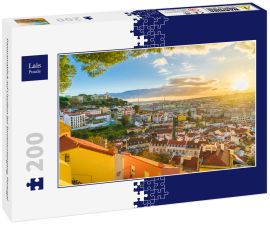 Lais Puzzle - Panoramablick auf Lissabon bei Sonnenuntergang, Portugal - 200 Teile