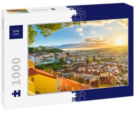 Lais Puzzle - Panoramablick auf Lissabon bei Sonnenuntergang, Portugal - 1.000 Teile