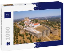 Lais Puzzle - Evora Monte in Portugal: historisches mittelalterliches Dorf mit weiß getünchten Häusern - 1.000 Teile