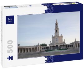 Lais Puzzle - Heiligtum von Fatima. Basilika Unserer Lieben Frau vom Rosenkranz. Ourém, Zentralportugal - 500 Teile