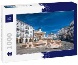 Lais Puzzle - Place de Praça do Giraldo à Evora Portugal - 1.000 Teile
