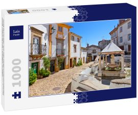 Lais Puzzle - Fonte da Vila alias Dorf- oder Stadtbrunnen im jüdischen Viertel oder Ghetto, das während der Inquisition errichtet wurde. Castelo de Vide, Portalegre, Portugal. - 1.000 Teile