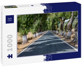 Lais Puzzle - Baumtunnel auf der Straße, Marvao, Alentejo, Portugal - 1.000 Teile