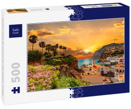 Lais Puzzle - Das Dorf Camara de Lobos auf der Insel Madeira, Portugal - 500 Teile
