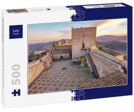 Lais Puzzle - Der Burghügel des mittelalterlichen Dorfes Marvao Alentejo Portugal - 500 Teile