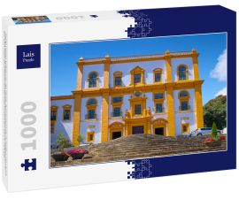 Lais Puzzle - Kirche Unserer Lieben Frau von Carmo, auch bekannt als St. Ignatius von Loyola, oder Kirche des Kollegiums oder Jesuitenkirche, erbaut im 16. Jahrhundert in der Stadt Angra do Heroismo auf der Insel Terceira der Azoren, Portugal - 1.000...