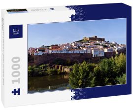 Lais Puzzle - Burg und Dorf Mértola im Süden Portugals (Beja, Alentejo) - 1.000 Teile
