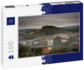 Lais Puzzle - Ein Blick auf das Schieferdorf Barroca, Fundao, Portugal - 100 Teile