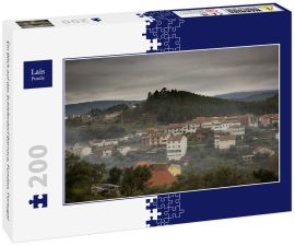Lais Puzzle - Ein Blick auf das Schieferdorf Barroca, Fundao, Portugal - 200 Teile
