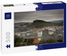 Lais Puzzle - Ein Blick auf das Schieferdorf Barroca, Fundao, Portugal - 500 Teile