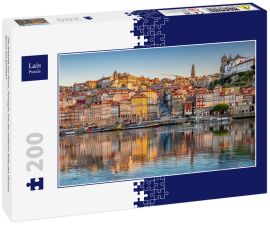 Lais Puzzle - Die Altstadt von Porto, Portugal, von der anderen Seite des Flusses Douro aus gesehen - 200 Teile