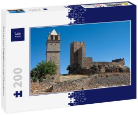 Lais Puzzle - Schloss von Mogadouro und Uhrenturm - 200 Teile