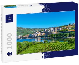 Lais Puzzle - Die Stadt Peso da Regua im Douro-Tal in Portugal - 1.000 Teile
