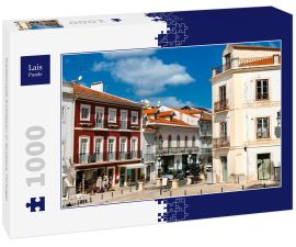 Lais Puzzle - Traditionelle Architektur in Alcobaca, Portugal - 1.000 Teile