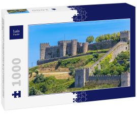 Lais Puzzle - Detailansicht der Burg und Festung von Montemor-o-Velho, einer ikonischen mittelalterlichen Burg im Stil der Romanik und Gotik - 1.000 Teile