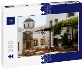 Lais Puzzle - Chora von Patmos, charakteristische Taverne - Griechenland - 200 Teile