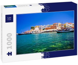 Lais Puzzle - Hafen und Straßen von Chania/Kreta/Griechenland - 1.000 Teile