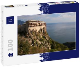 Lais Puzzle - Simonos-Petras-Kloster, Berg Athos, Griechenland - 100 Teile