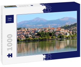 Lais Puzzle - Stadt Kastoria und Orestiada-See, Griechenland - 1.000 Teile