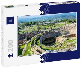 Lais Puzzle - Mycenae, archäologische Stätte in Griechenland - 200 Teile