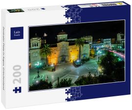 Lais Puzzle - Zentraler Platz in Argos, Griechenland - 200 Teile