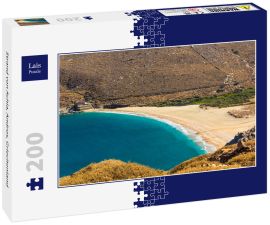 Lais Puzzle - Strand von Achla, Andros, Griechenland - 200 Teile