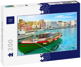 Lais Puzzle - Boot. Agios Nikolaos. Kreta - 200 Teile
