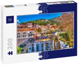 Lais Puzzle - malerische Ansicht von Krya in der Stadt Livadeia in Mittelgriechenland - 200 Teile