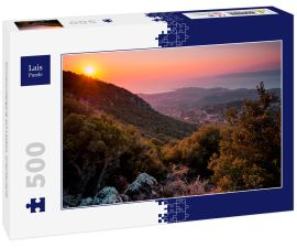 Lais Puzzle - Sonnenuntergang auf Lesbos, Griechenland - 500 Teile