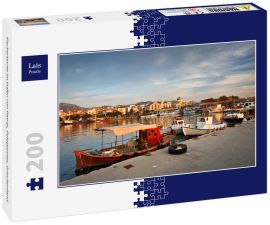 Lais Puzzle - Fischerboote im Hafen von Patras, Peloponnes, Griechenland - 200 Teile