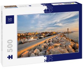Lais Puzzle - Leuchtturm im Hafen von Patras, Peloponnes, Griechenland - 500 Teile