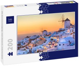 Lais Puzzle - Oia Sonnenuntergang, Insel Santorin, Griechenland - 200 Teile