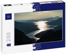 Lais Puzzle - Sonnenuntergang am Kremasta-See in Evrytania, Griechenland - 200 Teile