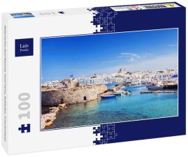 Lais Puzzle - Malerisches Dorf Naousa, Insel Paros, Kykladen, Griechenland - 100 Teile