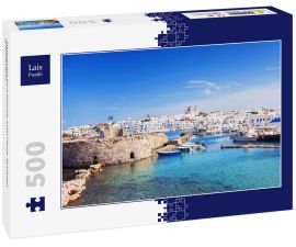 Lais Puzzle - Malerisches Dorf Naousa, Insel Paros, Kykladen, Griechenland - 500 Teile