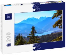 Lais Puzzle - Panoramablick auf den Plastira-See (Limni Plastira) Griechenland - 200 Teile