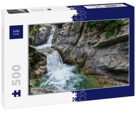 Lais Puzzle - Wasserfall im Olympus-Gebirge, Griechenland - 500 Teile