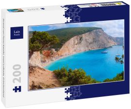 Lais Puzzle - Strand von Porto Katsiki, Insel Lefkada, Griechenland - 200 Teile