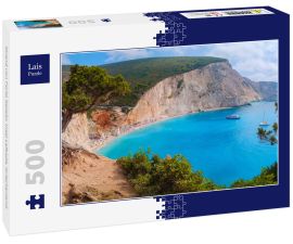 Lais Puzzle - Strand von Porto Katsiki, Insel Lefkada, Griechenland - 500 Teile