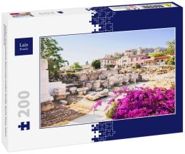 Lais Puzzle - Antikes Griechenland, Detail einer antiken Straße, Bezirk Plaka, Athen, Griechenland - 200 Teile